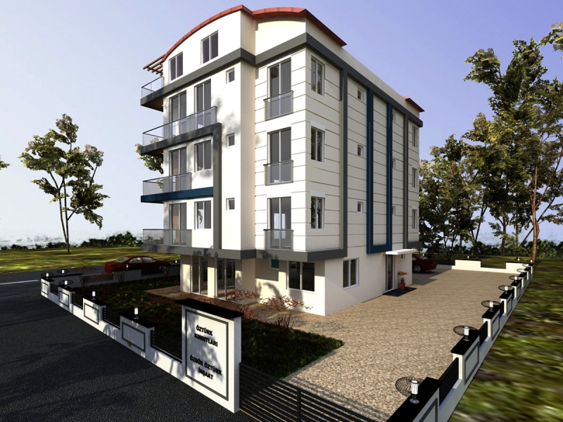 Öztürk İnşaat <br> Cephe Tasarımı