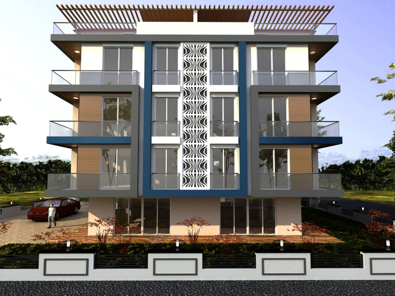 Öztürk İnşaat <br> Cephe Tasarımı