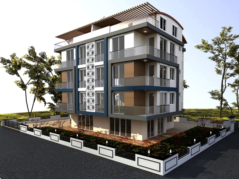 Öztürk İnşaat <br> Cephe Tasarımı